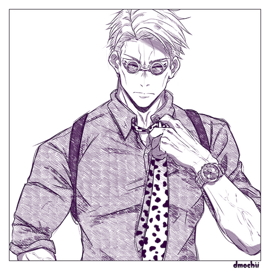 Jujutsu Sketch Print 9