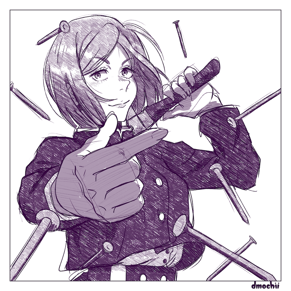 Jujutsu Sketch Print 5