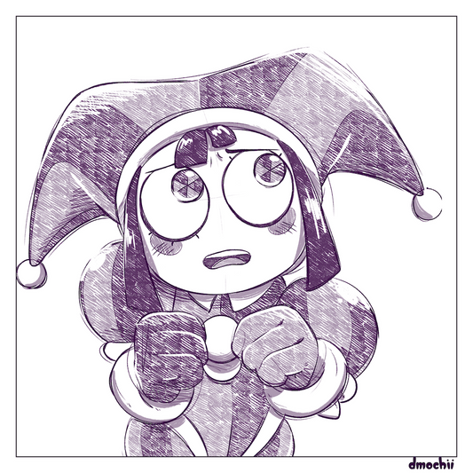 Circus Sketch Print 1