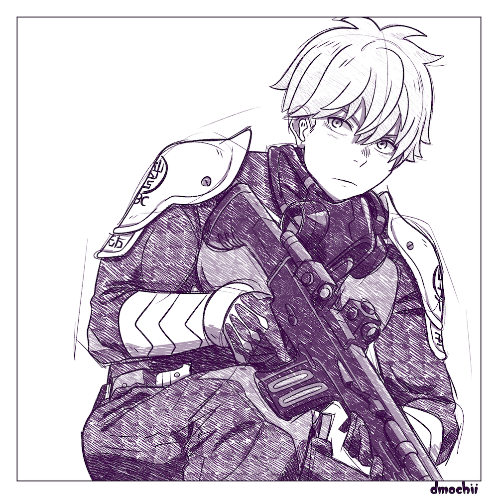 Kaiju Sketch Print 3