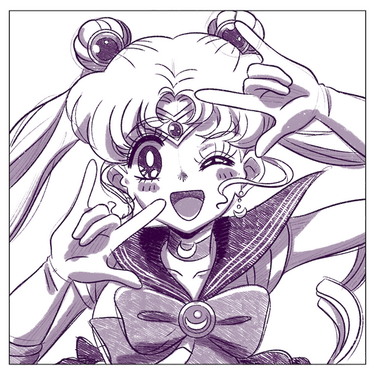 Sailor Sketch Print 1