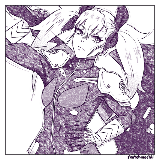 Kaiju Sketch Print 4