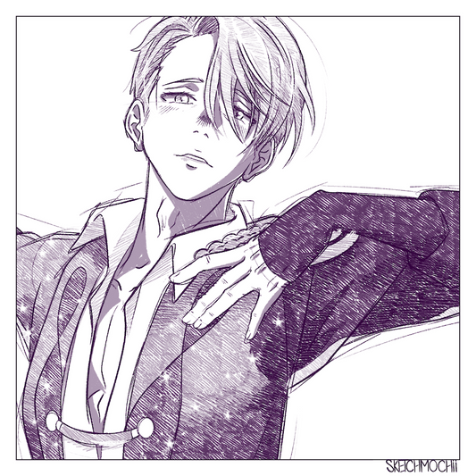 On Ice Sketch Print 2